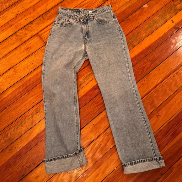 vintage levis 517 bootcut in light denim wash - Picture 3 of 5